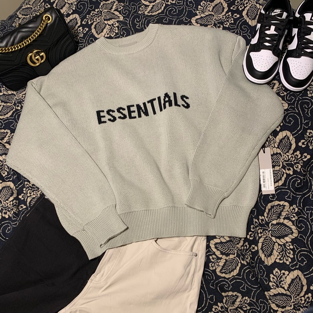 Brand New 100% Authentic Fear Of God Essential Knit Pullover